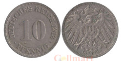 Германская империя. 10 пфеннигов 1912 год. (G)